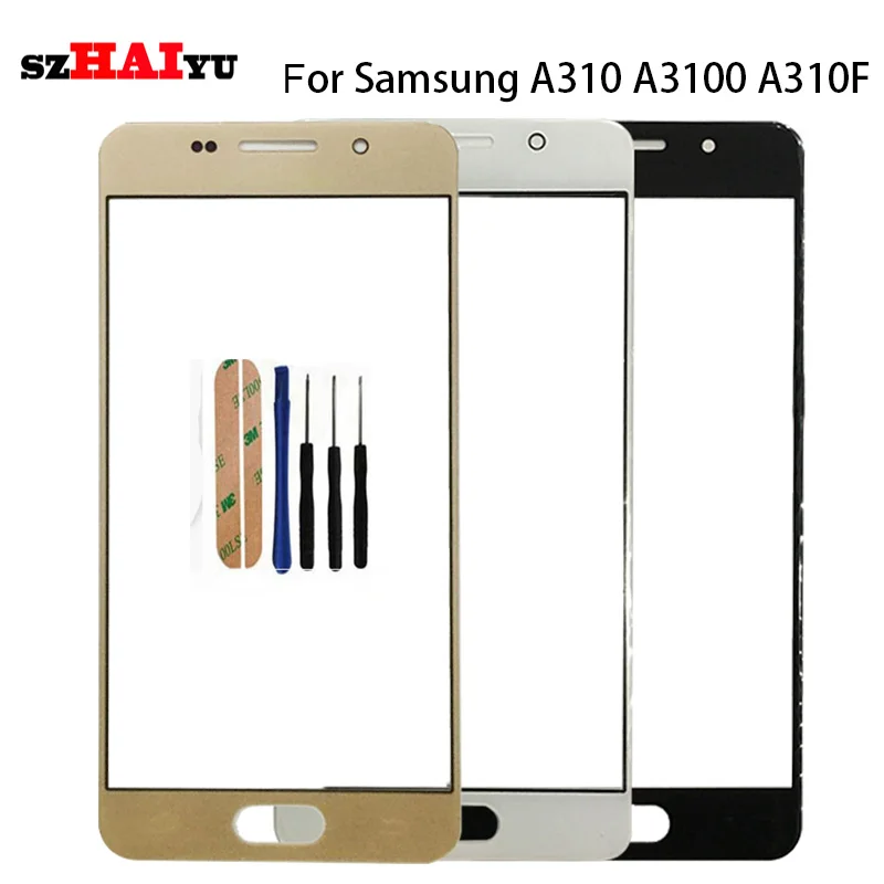 SZHAIYU Top Replacement LCD Outer Lens Glass Front Screen Panel For Samsung Galaxy A3 A5 A7 2016 A310 A510 A710 Front Glass Kits
SZHAIYU Top Replacement LCD Outer Lens Glass Front Screen Panel For Samsung Galaxy A3 A5 A7 2016 A310 A510 A710 Front Glass Kits