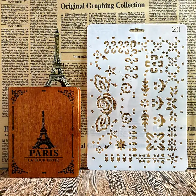Small Flower Lace Design Stencils for DIY Scrapbooking Plastic Handmade Template Crafts Art Diary Decor Painting Spray Tool Card
Small Flower Lace Design Stencils for DIY Scrapbooking Plastic Handmade Template Crafts Art Diary Decor Painting Spray Tool Card