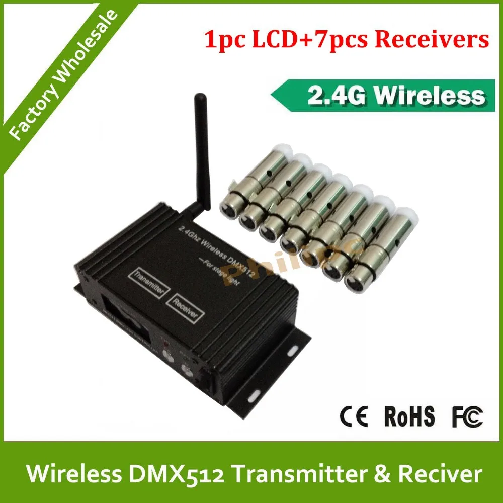 DHL Fast Free Shipping Wholesale 8 pcs/lot wireless DMX controller transmitter+receiver, Wireless Controller
DHL Fast Free Shipping Wholesale 8 pcs/lot wireless DMX controller transmitter+receiver, Wireless Controller