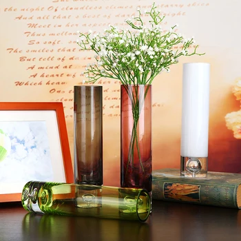 Fashion Minimalist Modern transparent glass vase Straight crystal glass Terrarium Hydroponic Container home decorative
Fashion Minimalist Modern transparent glass vase Straight crystal glass Terrarium Hydroponic Container home decorative