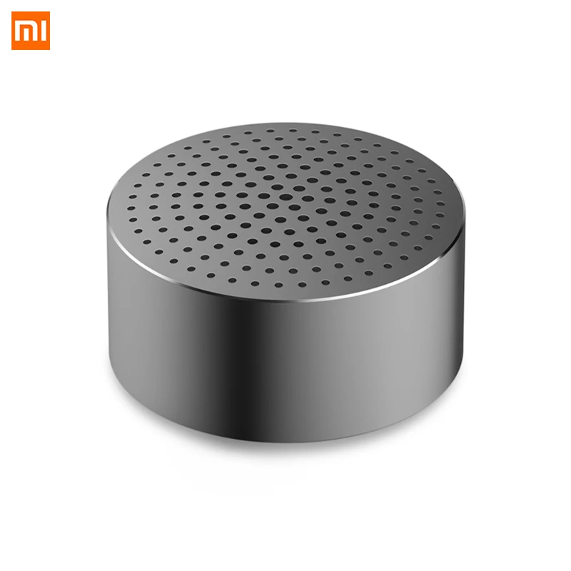 Оригинальный портативный Bluetooth-динамик Xiaomi с микрофоном гарнитура Металлический