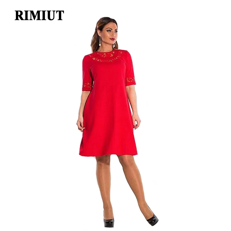 Rimiut 6XL Big Size Dress 2018 Summer Dresses Plus Size Women Lace Dress Short Sleeve Casual Dress Women Clothing Vestidos
Rimiut 6XL Big Size Dress 2018 Summer Dresses Plus Size Women Lace Dress Short Sleeve Casual Dress Women Clothing Vestidos