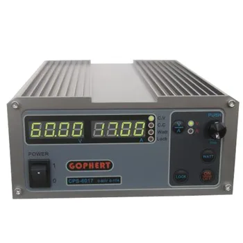 Updated Version 1000W 0-60V/0-17A Regulators with English Manual Adjustable Digital DC Power Supply CPS-6017
Updated Version 1000W 0-60V/0-17A Regulators with English Manual Adjustable Digital DC Power Supply CPS-6017