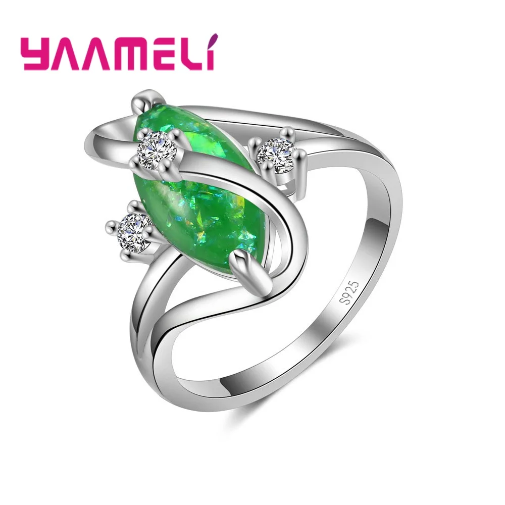 High Quality 925 Sterling Silver Rings for Women Men Vintage Mystic Rainbow Cubic Zirconia Marquise Stone Party Accessories
High Quality 925 Sterling Silver Rings for Women Men Vintage Mystic Rainbow Cubic Zirconia Marquise Stone Party Accessories