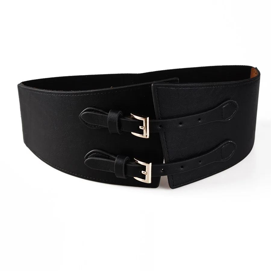 Double breasted lady decorative retro wide belt elastic elastic waistband all-match simple female fashion jacket belt F405
Double breasted lady decorative retro wide belt elastic elastic waistband all-match simple female fashion jacket belt F405