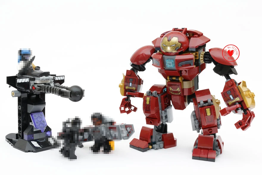 New Super Heroes marvel Iron Man fit 76104 avengers infinity war Hulkbuster figures Building Blocks brick kid Toy gift
New Super Heroes marvel Iron Man fit 76104 avengers infinity war Hulkbuster figures Building Blocks brick kid Toy gift