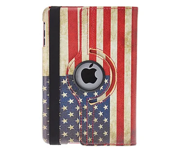 Rotatable Design Retro US Flag Pattern Case with Screen Protector for iPad mini 1 2 3 iPad 2017 2018 9.7 Case
Rotatable Design Retro US Flag Pattern Case with Screen Protector for iPad mini 1 2 3 iPad 2017 2018 9.7 Case