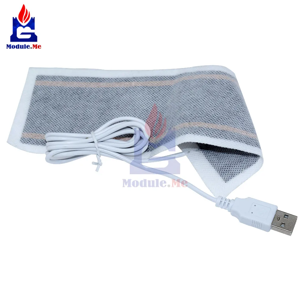 5V USB Heating Element Film Heater Soft Bendable Heat Pad 6*20CM for Shoe Dryer Health Care Supplies Electric Warmer Belt
5V USB Heating Element Film Heater Soft Bendable Heat Pad 6*20CM for Shoe Dryer Health Care Supplies Electric Warmer Belt