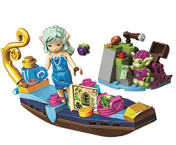 10692 Elves Naida's Gondola & The Goblin Thief Building Blocks kids Compatible with Lego Bricks toys Gift Compatible With 41181
10692 Elves Naida's Gondola & The Goblin Thief Building Blocks kids Compatible with Lego Bricks toys Gift Compatible With 41181