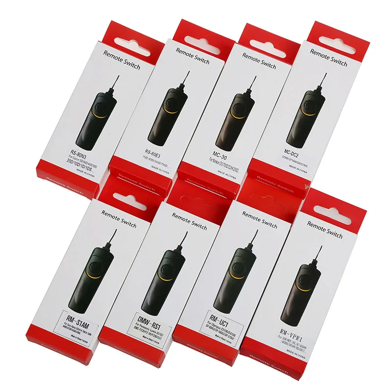 10PCS For Panasonic Camera Remote Control Shutter Release Switch Cable DMW-RS1 GX7 GH4 GF1
10PCS For Panasonic Camera Remote Control Shutter Release Switch Cable DMW-RS1 GX7 GH4 GF1