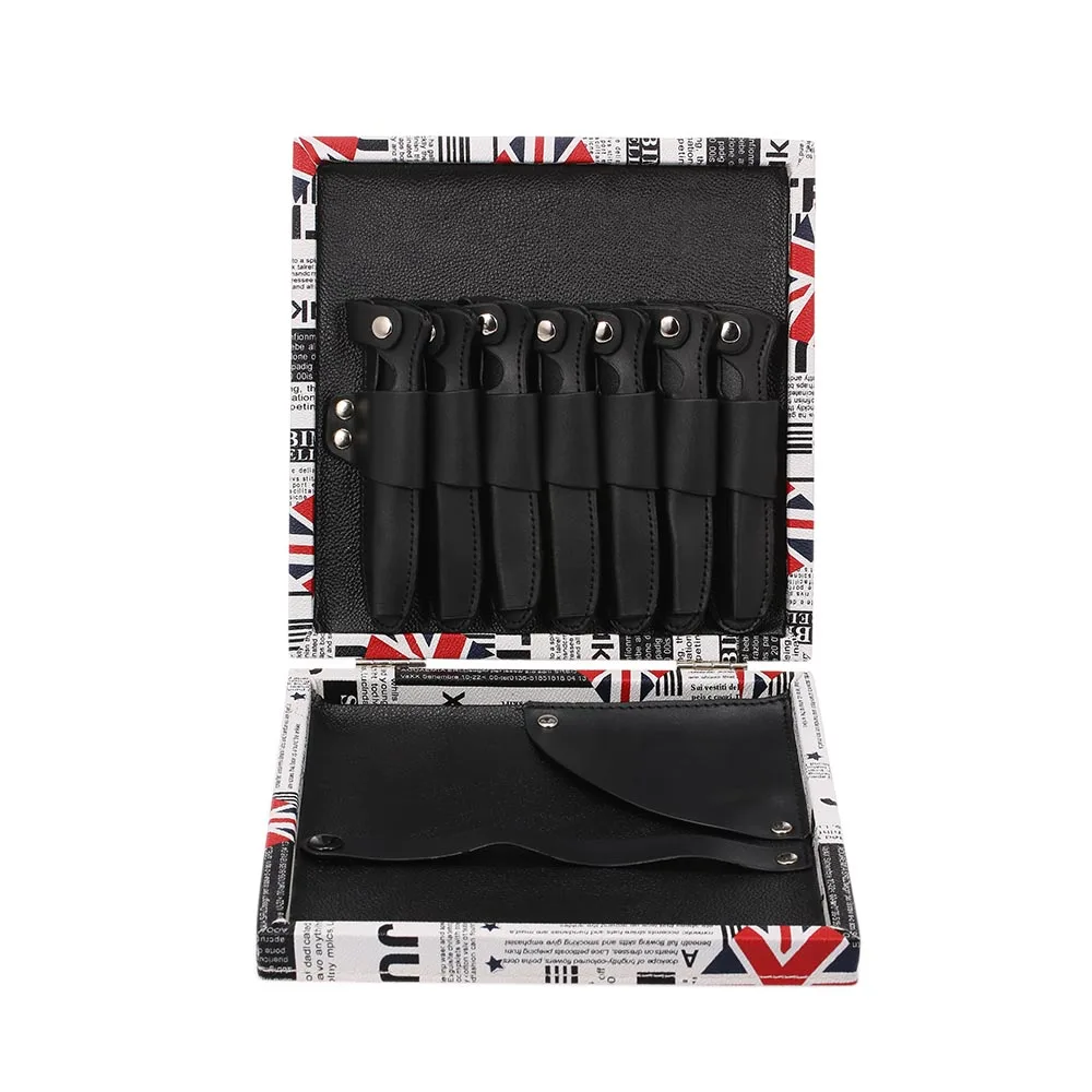 1pcs Square Fessional Hairdressing Barber Salon Tools Storage Case Include 7pcs Hair Scissors Case Shears Holder Organizer
1pcs Square Fessional Hairdressing Barber Salon Tools Storage Case Include 7pcs Hair Scissors Case Shears Holder Organizer