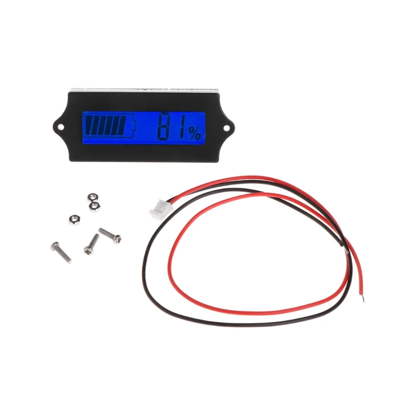 8-70V Blue LCD Lead Acid Lithium Battery Capacity Digital Tester Electric Quantity Detector 10166
8-70V Blue LCD Lead Acid Lithium Battery Capacity Digital Tester Electric Quantity Detector 10166