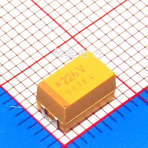Chip Tantalum Capacitor 22UF 35V Type C 6032 226V 10% Duct Capacitive Yellow Polarity Capacitor
Chip Tantalum Capacitor 22UF 35V Type C 6032 226V 10% Duct Capacitive Yellow Polarity Capacitor