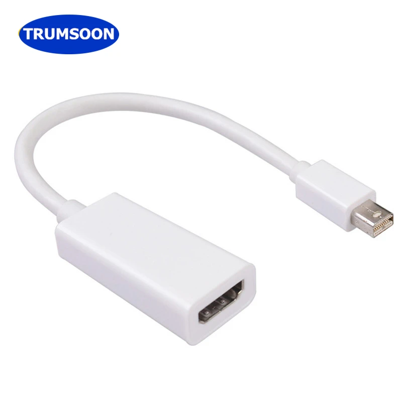 Trumsoon Thunderbolt Mini DisplayPort DP Male to HDMI DVI VGA Audio Female Adapter Converter Cable for Mac Macbook Pro Air
Trumsoon Thunderbolt Mini DisplayPort DP Male to HDMI DVI VGA Audio Female Adapter Converter Cable for Mac Macbook Pro Air