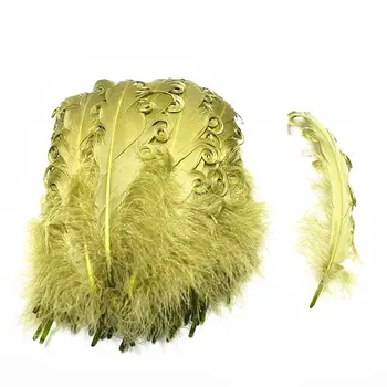 Wholesale Army Green curly Goose Feather 100pcs 13-18cm DIY decor feathers for crafts Halloween costumes/hat Decorative plumas
Wholesale Army Green curly Goose Feather 100pcs 13-18cm DIY decor feathers for crafts Halloween costumes/hat Decorative plumas