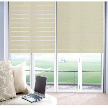 Zebra Blinds Window Shades Double layer Roller Blinds Waterproof Ivory Sunscreen Vinyl Custom Cut to Size Curtains
Zebra Blinds Window Shades Double layer Roller Blinds Waterproof Ivory Sunscreen Vinyl Custom Cut to Size Curtains