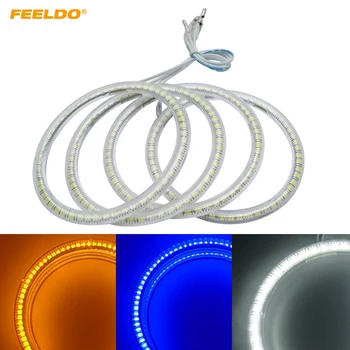 FEELDO 1Set Auto SMD Angel Eyes Light Halo Rings DRL For BMW E46 Coupe 2D (04+)/E46 Cabrio/Z3 Headlight White Yellow Blue
FEELDO 1Set Auto SMD Angel Eyes Light Halo Rings DRL For BMW E46 Coupe 2D (04+)/E46 Cabrio/Z3 Headlight White Yellow Blue