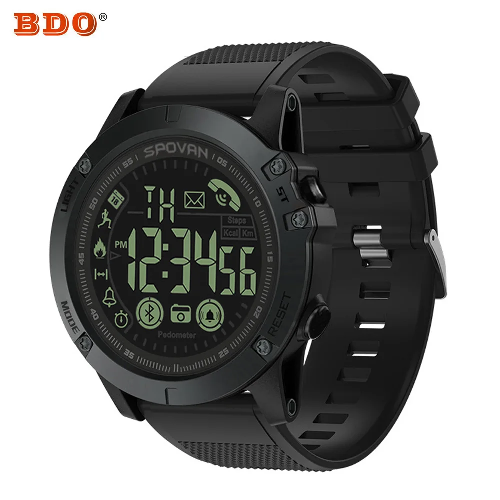 Bluetooth Smart Watch Men Fashion Sport Clock Digital Watch 2 Years Battery Life 50ATM Waterproof Smatwatch Relogio Feminino PR1
Bluetooth Smart Watch Men Fashion Sport Clock Digital Watch 2 Years Battery Life 50ATM Waterproof Smatwatch Relogio Feminino PR1