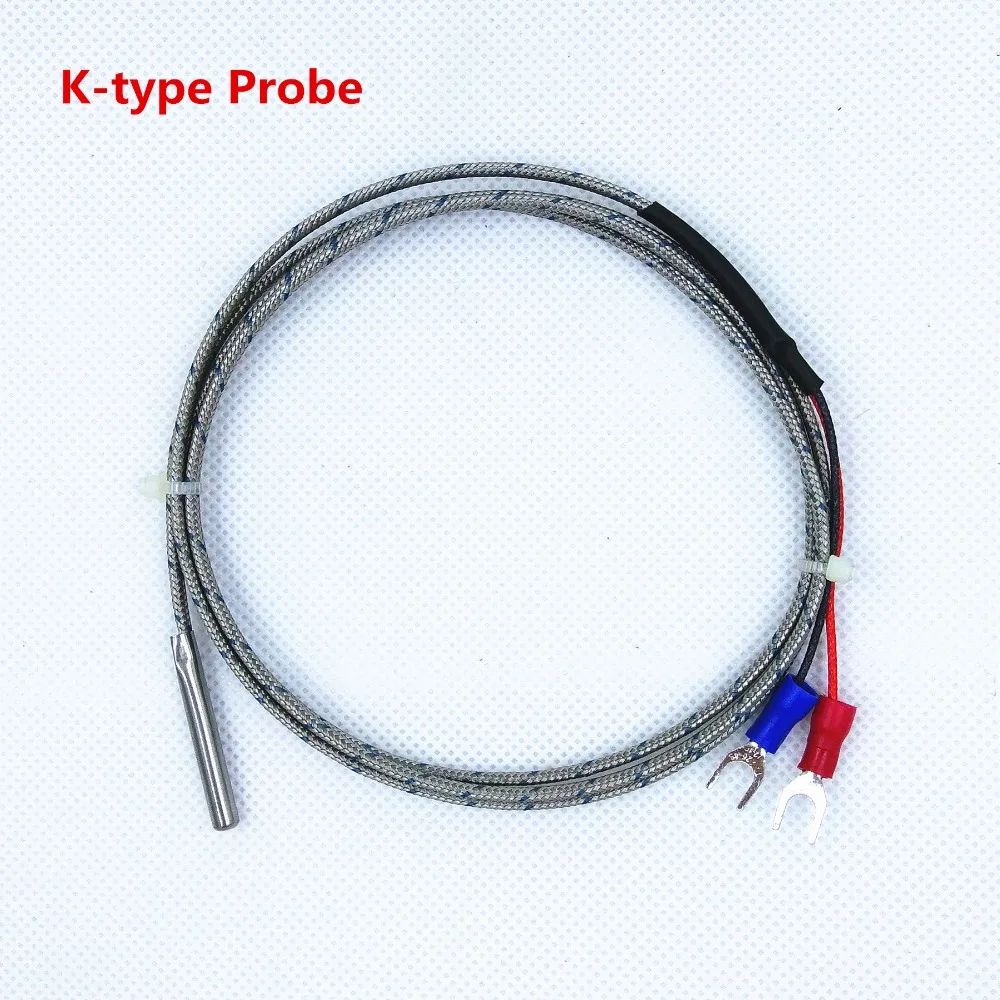 K type MAX31855 thermocouple sensor temperature probe 4x30 100cm temp detector controller sonde for 3d printer hotend
K type MAX31855 thermocouple sensor temperature probe 4x30 100cm temp detector controller sonde for 3d printer hotend
