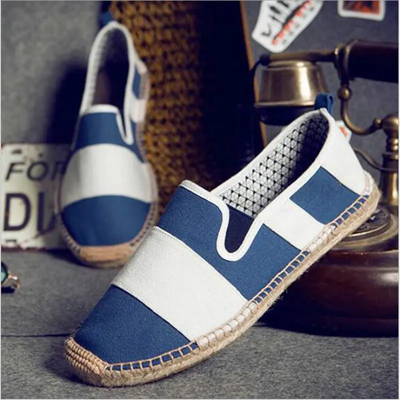 2019 summer new men's canvas shoes breathable hemp shoes low to help wild casual men's shoes
2019 summer new men's canvas shoes breathable hemp shoes low to help wild casual men's shoes
