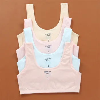 Hot sale Child Sports Bra Kids Thin Cup Young Girl Bra Cotton Intimates Girls Lingerie Underwear Teenage Bra For Children
Hot sale Child Sports Bra Kids Thin Cup Young Girl Bra Cotton Intimates Girls Lingerie Underwear Teenage Bra For Children
