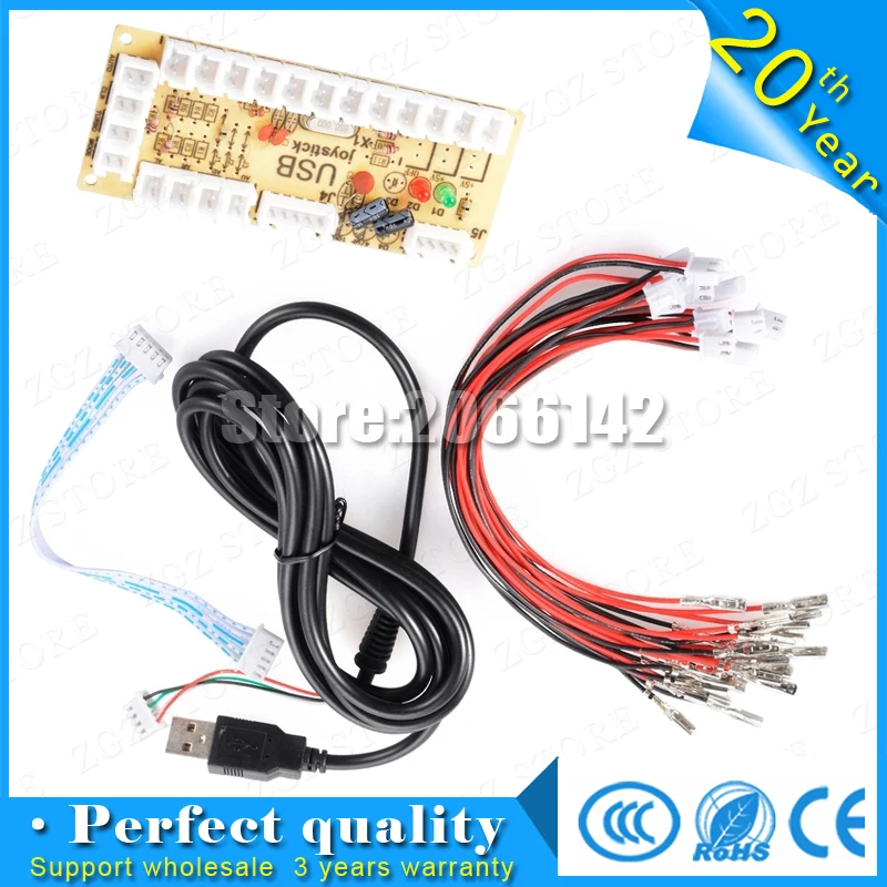 OEM Arcade 2pins Joystick DIY Kit Zero Delay Arcade DIY Kit USB Encoder To PC games oem 2 pin Joystick buttons
OEM Arcade 2pins Joystick DIY Kit Zero Delay Arcade DIY Kit USB Encoder To PC games oem 2 pin Joystick buttons