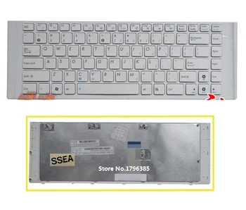 SSEA New original US white Keyboard For ASUS A40D A40J A40JP A40EJ A40EI Keyboard With Frame Free Shipping
SSEA New original US white Keyboard For ASUS A40D A40J A40JP A40EJ A40EI Keyboard With Frame Free Shipping