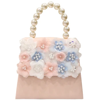 Sweet Girl Pearl Tote Bag 2019 Fashion New Quality PU Leather Women's Luxury Handbag Handmade Flower Shoulder Messenger Bags
Sweet Girl Pearl Tote Bag 2019 Fashion New Quality PU Leather Women's Luxury Handbag Handmade Flower Shoulder Messenger Bags