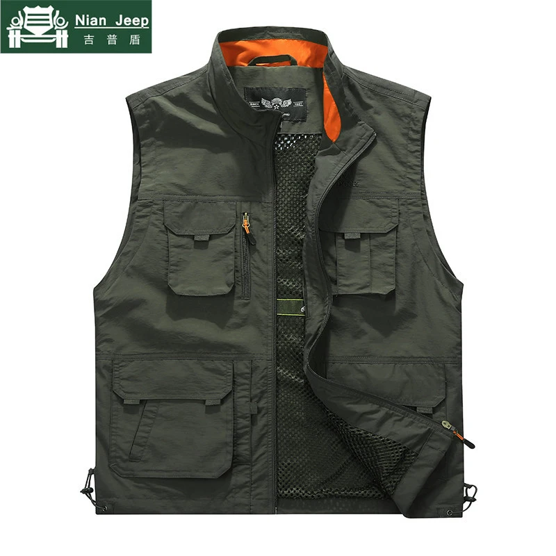 2018 Summer Autumn Vest Men Casual Multi Pocket Military Tactical Vest Casaco masculino Cotton Waistcoat Coats Plus Size L-6XL
2018 Summer Autumn Vest Men Casual Multi Pocket Military Tactical Vest Casaco masculino Cotton Waistcoat Coats Plus Size L-6XL