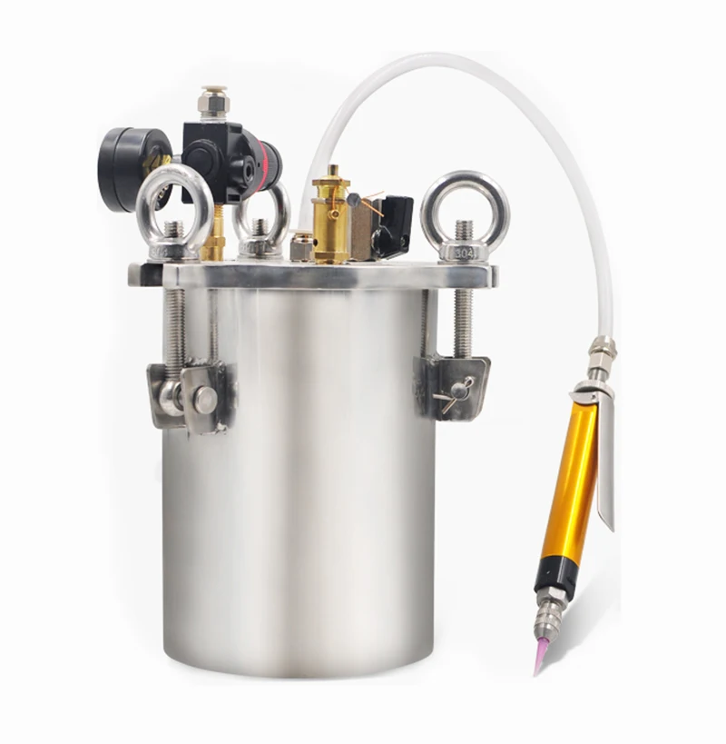 Manual High Precision Glue Dispenser High Flow Dispensing Valve 1/2/3L Stainless Steel Pressure Tank Simple Dispensing Machine Y
Manual High Precision Glue Dispenser High Flow Dispensing Valve 1/2/3L Stainless Steel Pressure Tank Simple Dispensing Machine Y