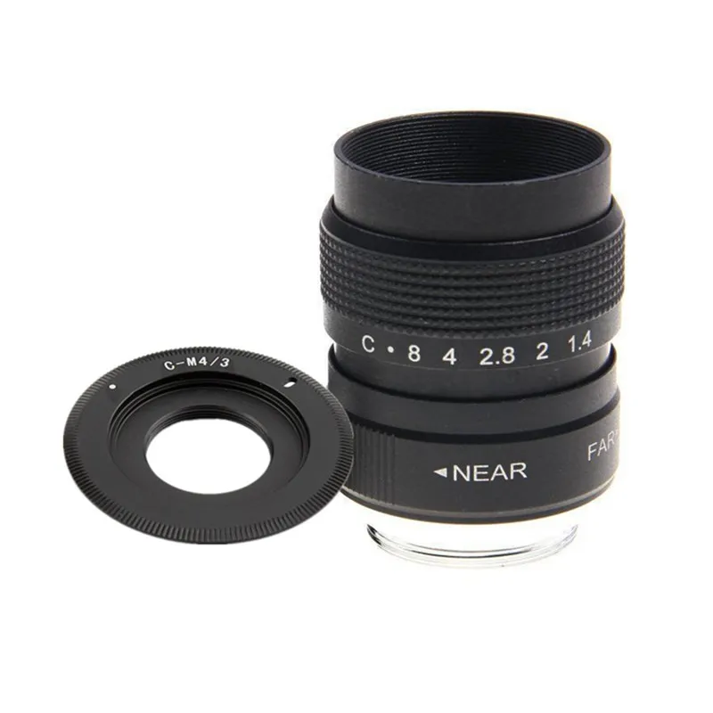 Фуцзянь 25 мм F1.4 CCTV TV Movie lens + C-M4/3 Mount для Fuji Fujifilm X-E2 X-E1/M1 | Электроника