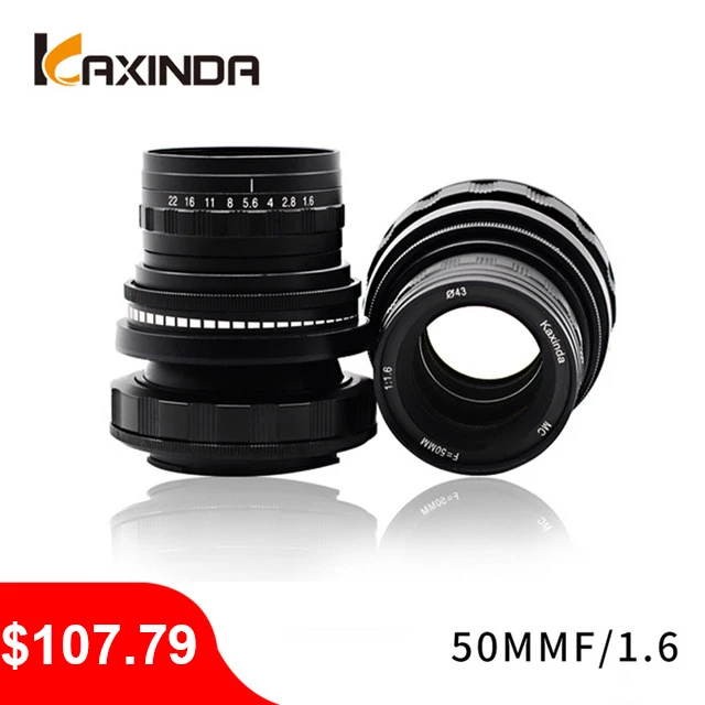 50mm / F22-F1.6 Micro single lens for olimpus Camera Lens for Nikon V1 V2 V3 J1 J2 J3 J4 J5 for Canon EOS-M for Fuji Camera Lens
50mm / F22-F1.6 Micro single lens for olimpus Camera Lens for Nikon V1 V2 V3 J1 J2 J3 J4 J5 for Canon EOS-M for Fuji Camera Lens