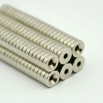 60pcs NdFeB Disc with Countersunk Magnet Diameter 10x3 mm with M3 Screw Hole Grade N42 Neodymium Rare Earth Permanent Magnet
60pcs NdFeB Disc with Countersunk Magnet Diameter 10x3 mm with M3 Screw Hole Grade N42 Neodymium Rare Earth Permanent Magnet