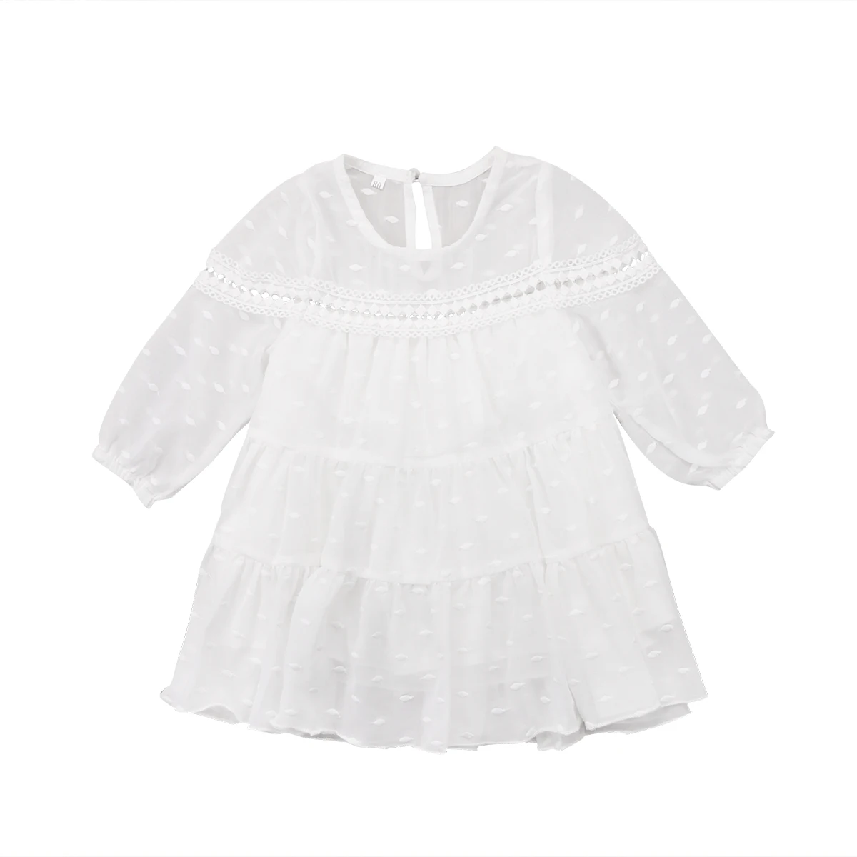 New Toddler Kids Baby Girl Princess Tulle Long Sleeve Polka Dot White Lace Princess Dress Party Formal Dresses
New Toddler Kids Baby Girl Princess Tulle Long Sleeve Polka Dot White Lace Princess Dress Party Formal Dresses