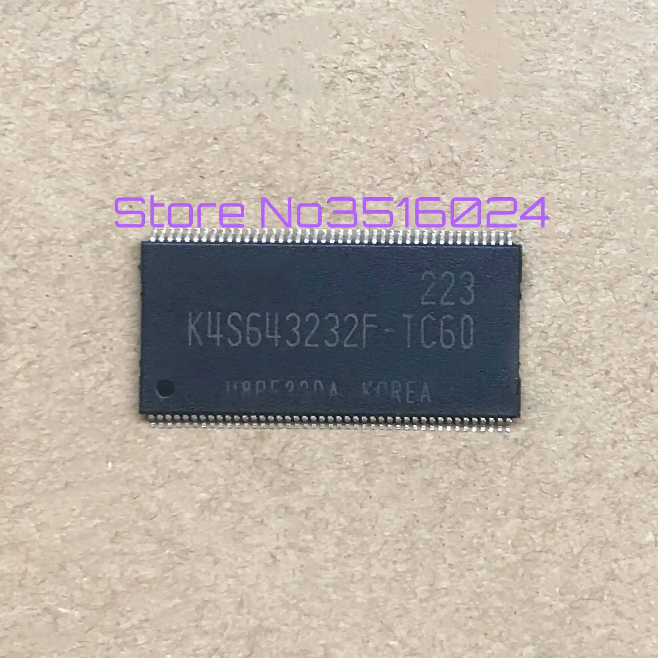New 1pcs/lot 643232F K4S643232F K4S643232F-TC60 TSOP54 Fast delivery OriginalQuality assurance
New 1pcs/lot 643232F K4S643232F K4S643232F-TC60 TSOP54 Fast delivery OriginalQuality assurance