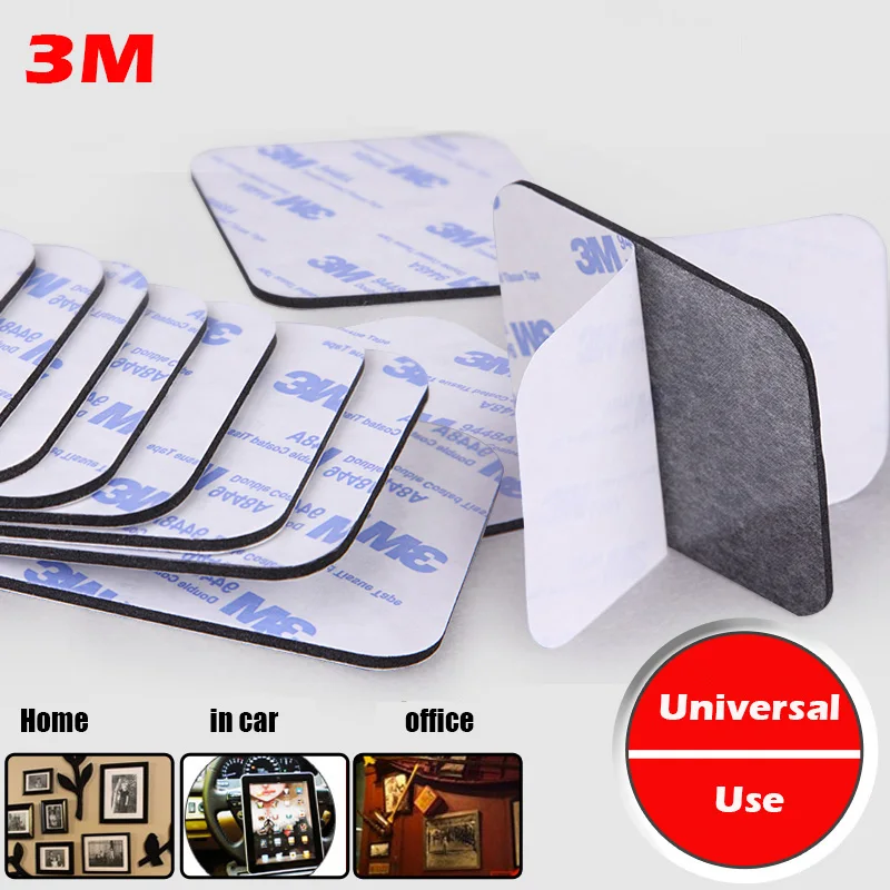 10x 3M 9448 Glue EVA Foam Pads Double Sided Adhesive Strong MountingTape for Home, in cars, office hook, Picture 61mmx78mm, 2mm
10x 3M 9448 Glue EVA Foam Pads Double Sided Adhesive Strong MountingTape for Home, in cars, office hook, Picture 61mmx78mm, 2mm