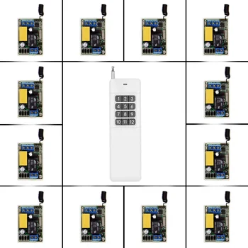 0-3000m Mini Size 220V 1CH 1CH 10A Wireless Remote Control Switch Relay Receiver +12CH Transmitter System ,315 / 433 Toggle
0-3000m Mini Size 220V 1CH 1CH 10A Wireless Remote Control Switch Relay Receiver +12CH Transmitter System ,315 / 433 Toggle