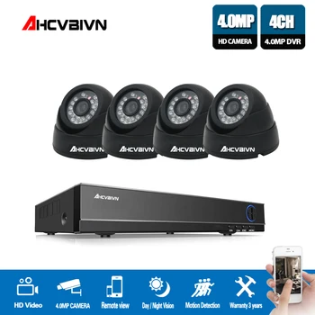 Home 4 Channel HD-AHD CVI TVI 4MP Video Security System DVR recorder Kit camera Video surveillance Dome 4.0MP CCTV Cameras
Home 4 Channel HD-AHD CVI TVI 4MP Video Security System DVR recorder Kit camera Video surveillance Dome 4.0MP CCTV Cameras