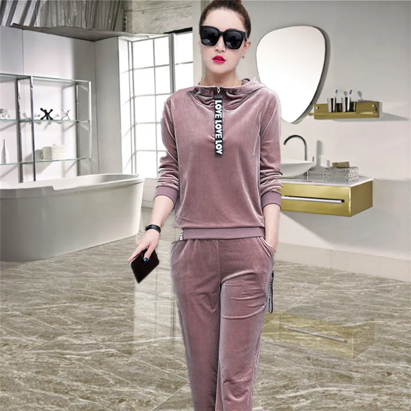 Autumn and winter new women's casual Sweatshirts 2 two piece set tracksuit women flannel Korean fashion women's loose plus size
Autumn and winter new women's casual Sweatshirts 2 two piece set tracksuit women flannel Korean fashion women's loose plus size