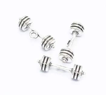 60pcs Exquisite Dumbbell charms pendants 25*8MM antique silver bronze alloy Handmade earring bracelet necklace Jewelry DIY
60pcs Exquisite Dumbbell charms pendants 25*8MM antique silver bronze alloy Handmade earring bracelet necklace Jewelry DIY