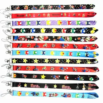1 Pc Hot sale Cartoon Super Mario Bros Lanyard Keys ID Cell Phone Neck Strap Toys Action Figure Toy for kids Gift
1 Pc Hot sale Cartoon Super Mario Bros Lanyard Keys ID Cell Phone Neck Strap Toys Action Figure Toy for kids Gift