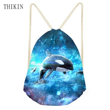 THIKIN Women Backpack Cool Galaxy Animal Print Sports Bag Dolphin Students Swimming Draws-tring Pouch Girls Beach Bolsos Teen
THIKIN Women Backpack Cool Galaxy Animal Print Sports Bag Dolphin Students Swimming Draws-tring Pouch Girls Beach Bolsos Teen