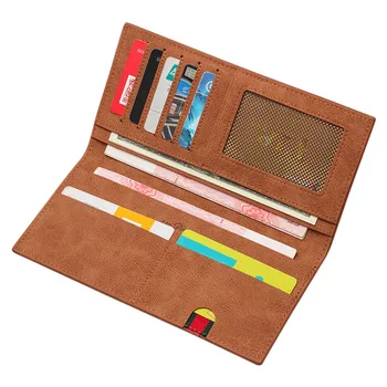 Men Long Wallets Purse Storage Bag PU Vintage Ultra-thin Soft Durable For Coin Money Cards MSJ99
Men Long Wallets Purse Storage Bag PU Vintage Ultra-thin Soft Durable For Coin Money Cards MSJ99