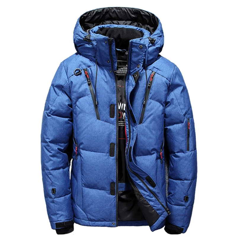 2019 new winter thick thermal long sleeve cap zipper multi-pocket multi-functional solid color men's boutique down jacket
2019 new winter thick thermal long sleeve cap zipper multi-pocket multi-functional solid color men's boutique down jacket