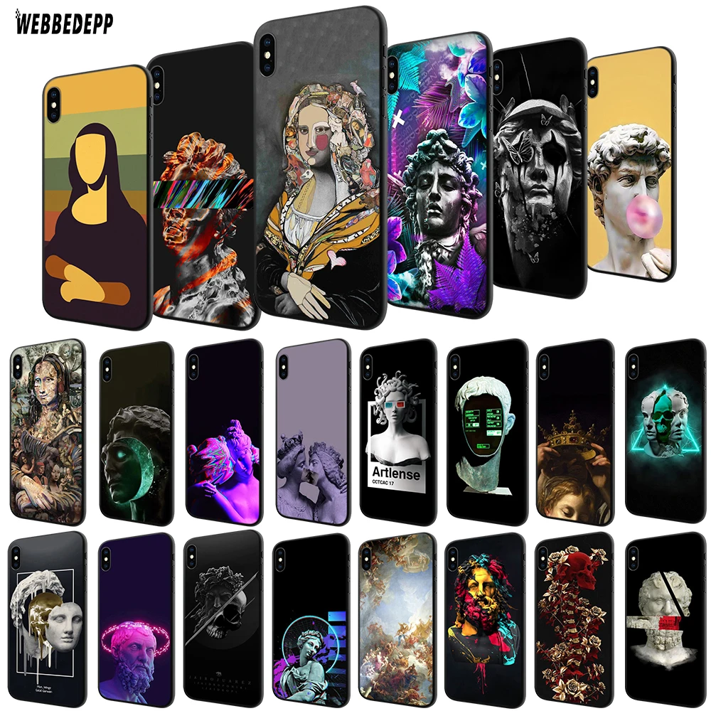 WEBBEDEPP чехол из ТПУ для Apple iPhone 6 6S 7 8 Plus 5 X XS MAX XR | Мобильные телефоны и аксессуары