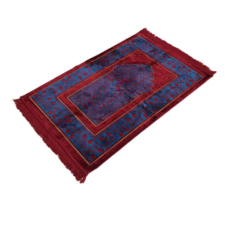 XHX888 Islamic Muslim 70*110cm Prayer Mat red flower Rug Tapete Pilgrimage Blanket Banheiro Salat Musallah Praying carpet
XHX888 Islamic Muslim 70*110cm Prayer Mat red flower Rug Tapete Pilgrimage Blanket Banheiro Salat Musallah Praying carpet
