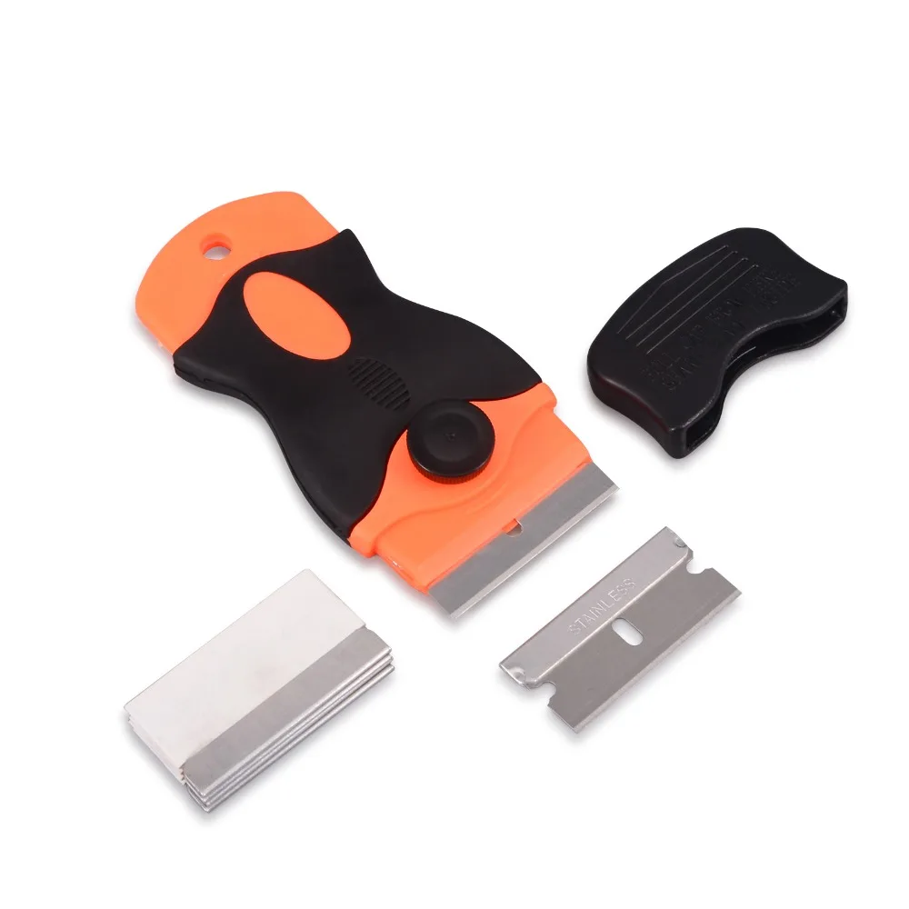 EHDIS Razor Scraper with 5pcs stainless steel knife cutter blades Window vinyl film car wrap Tinting sticker Tools Glue Scraper
EHDIS Razor Scraper with 5pcs stainless steel knife cutter blades Window vinyl film car wrap Tinting sticker Tools Glue Scraper