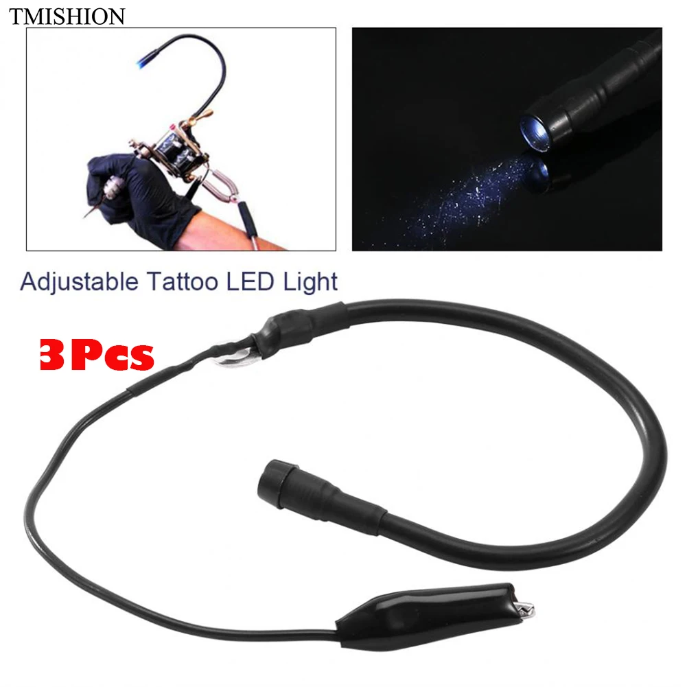 3PCs/Set Tattoo LED Light Permanent Makeup Tool Kits Flexible Adjustable LED Light Tattoo Machine Supplies Tattoo Accessories
3PCs/Set Tattoo LED Light Permanent Makeup Tool Kits Flexible Adjustable LED Light Tattoo Machine Supplies Tattoo Accessories