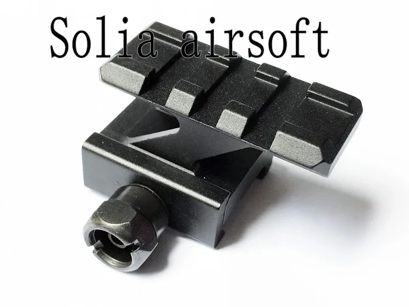 Tactical airsoft High Riser rail Mount scope mount fits 20mm picatinny rail for red dot sight black
Tactical airsoft High Riser rail Mount scope mount fits 20mm picatinny rail for red dot sight black