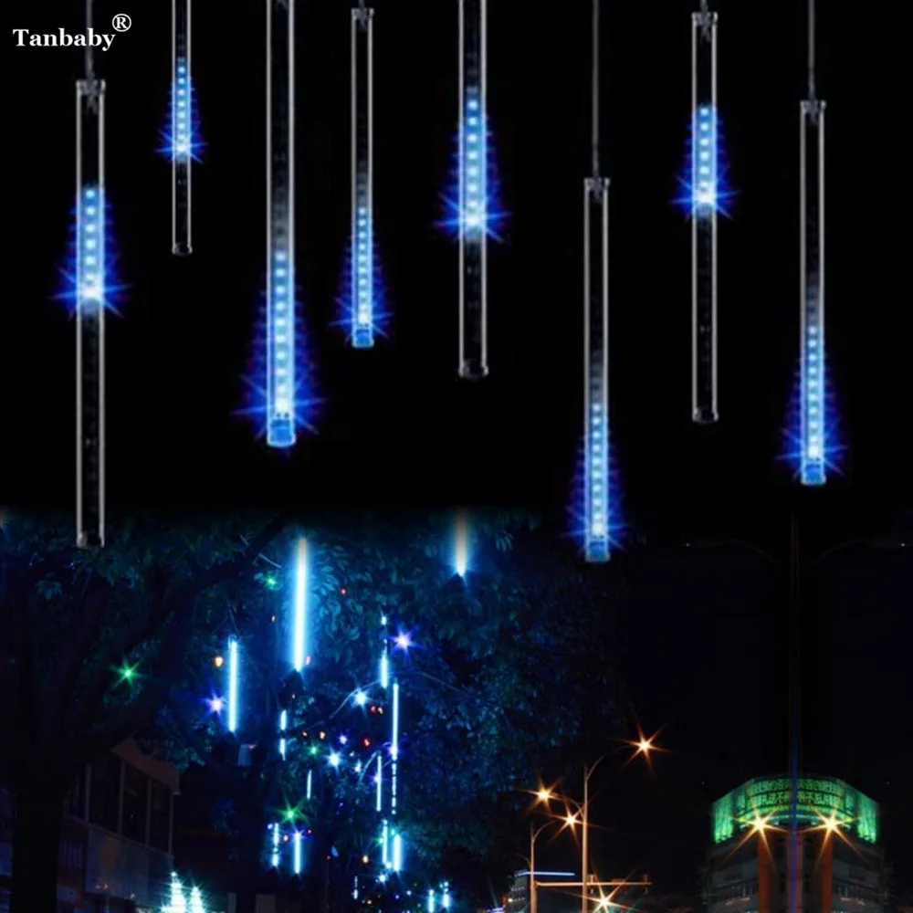 Waterproof 30CM 8 Tube Meteor Shower Rain LED light Tubes Christmas Tree Fairy LED String Light for Gardens Party Decor Tree
Waterproof 30CM 8 Tube Meteor Shower Rain LED light Tubes Christmas Tree Fairy LED String Light for Gardens Party Decor Tree